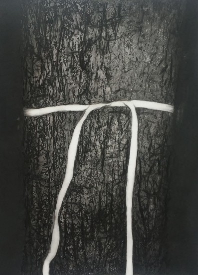 Resin in my veins VIII | intaglio | 100x70cm